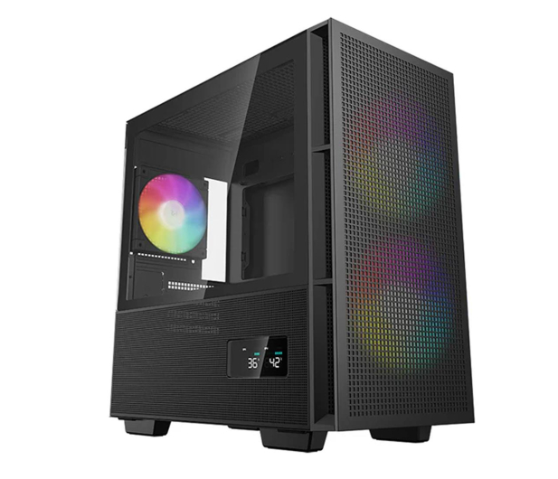 Deepcool OBUDOWA DeepCool CH360 DIGITAL (R-CH360-BKAPE3D-G-1) R-CH360-BKAPE3D-G-1 R-CH360-BKAPE3D-G-1             - 1248535 - zdjęcie